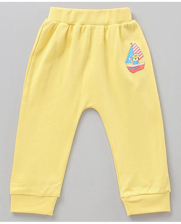 Babyhug Full Length Printed Diaper Leggings Pack of 3 - Multicolor
