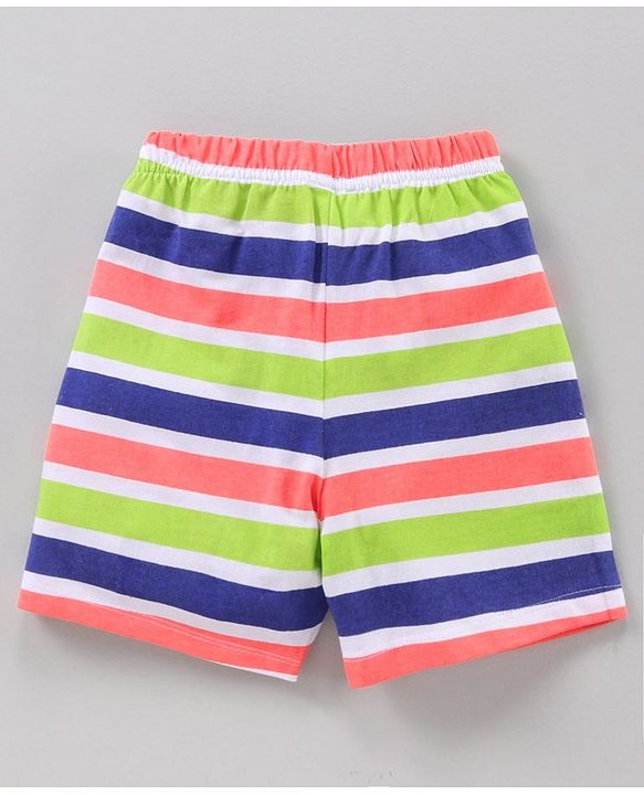 Babyhug Knee Length Shorts Printed Pack of 3 - Multicolor