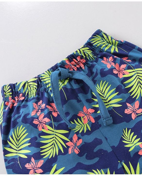 Babyhug Knee Length Shorts Printed Pack of 3 - Multicolor