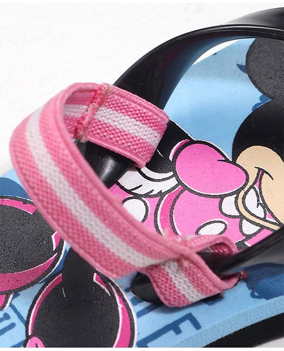 Cute Walk by Babyhug Slip-On Flip-Flops Disney Printed - Sky Blue
