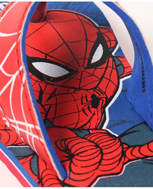 Pine Kids Flip Flops Spider Man Print - Royal Blue