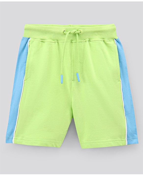 Pine Kids Half Sleeves Tee & Shorts HD Print - Blue