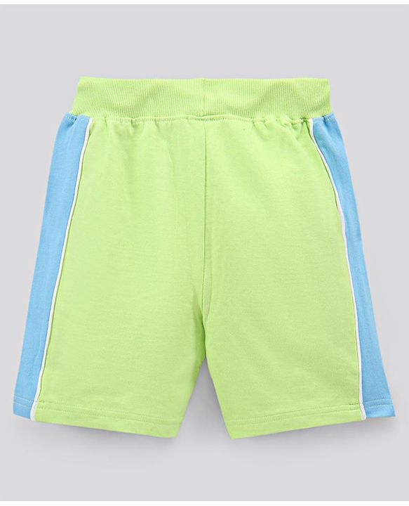 Pine Kids Half Sleeves Tee & Shorts HD Print - Blue