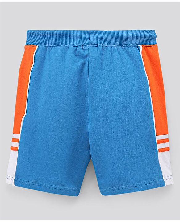 Pine Kids Half Sleeves T Shirt and Shorts Set Placement Print - Multicolor