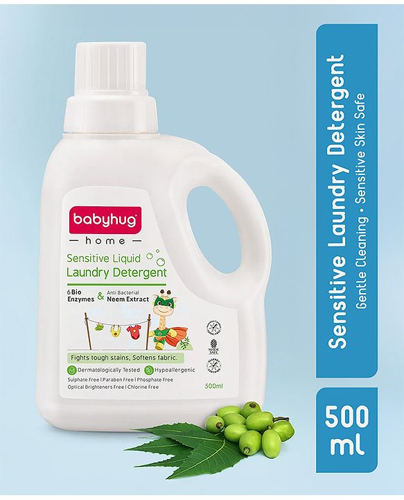 Babyhug Home Sensitive Liquid Laundry Detergent - 500 ml