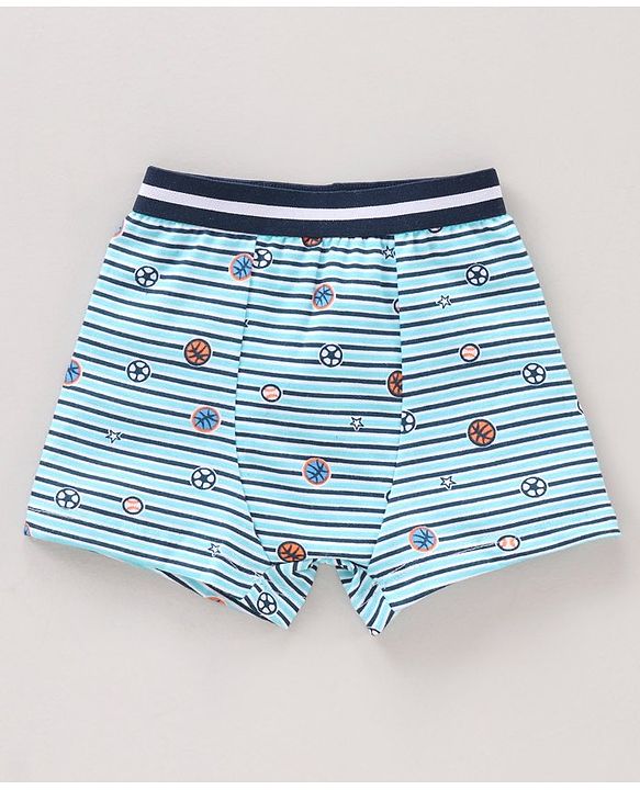 Babyhug 100% Cotton Briefs Star Print Pack of 3 - Multicolor