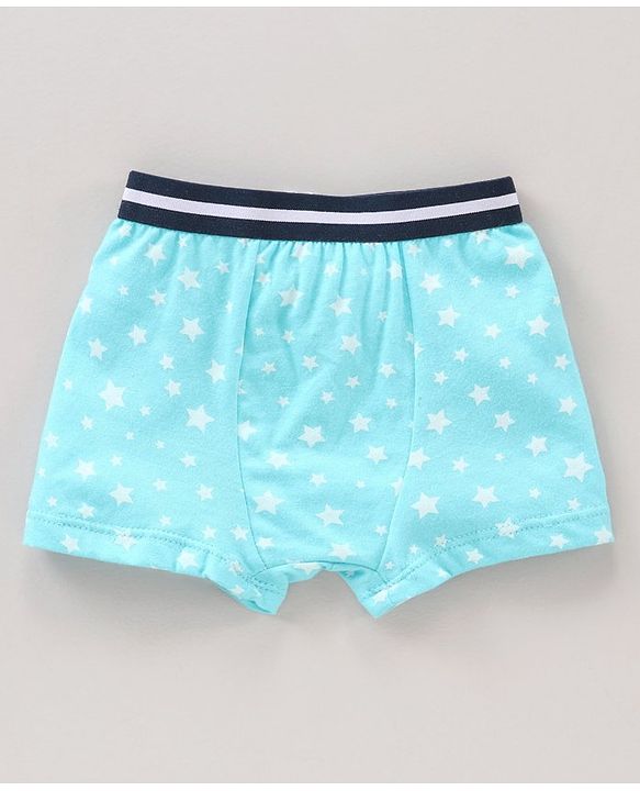 Babyhug 100% Cotton Briefs Star Print Pack of 3 - Multicolor