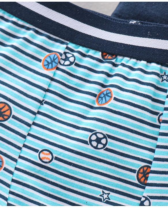 Babyhug 100% Cotton Briefs Star Print Pack of 3 - Multicolor