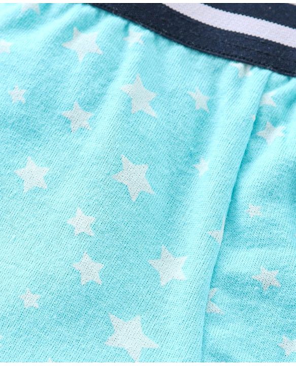 Babyhug 100% Cotton Briefs Star Print Pack of 3 - Multicolor