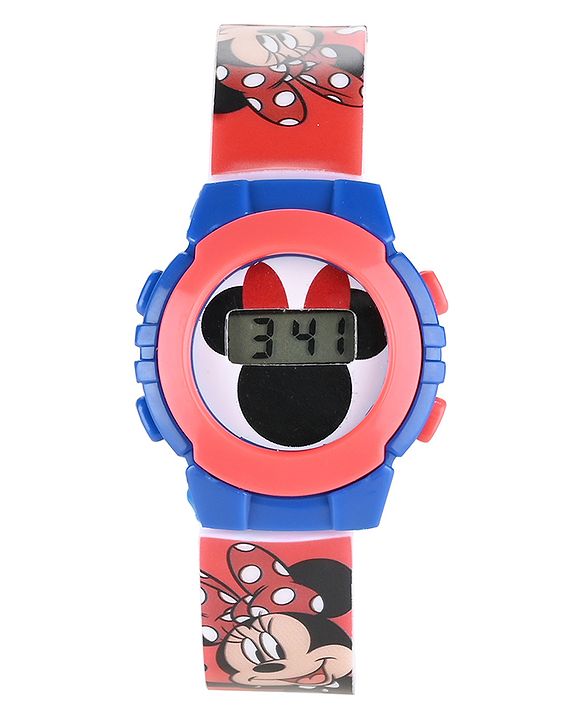 Babyhug Minnie Mouse Digital Watch - Multicolour