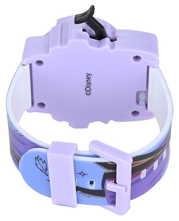 Babyhug Disney Frozen Release Disc Watch - Blue Purple