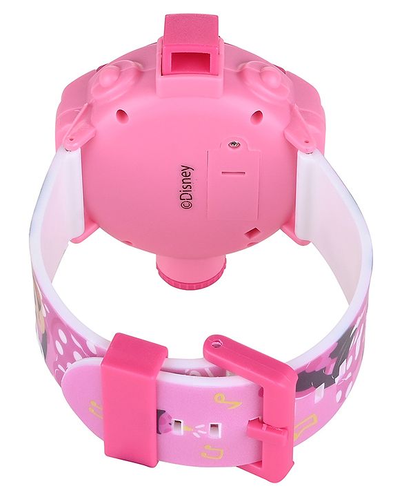 Babyhug Minnie Mouse Digital Projector Watch - Pink