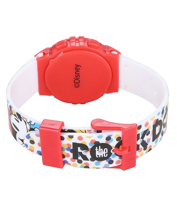 Babyhug Minne Mouse Digital Watch - Red Blue