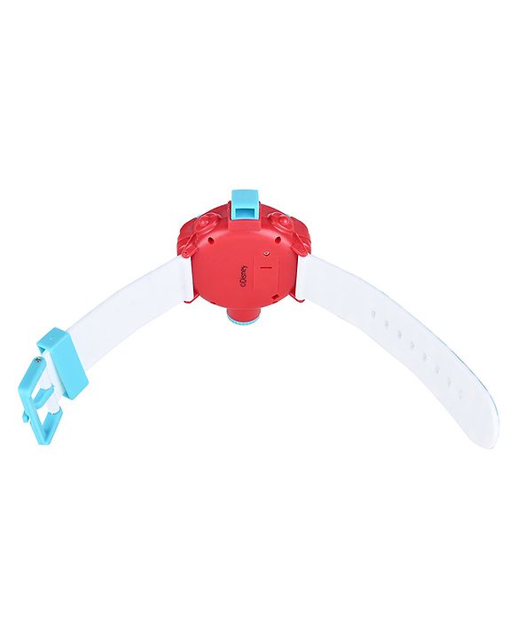 Babyhug Mickey Mouse Projector Digital Watch - Red Blue