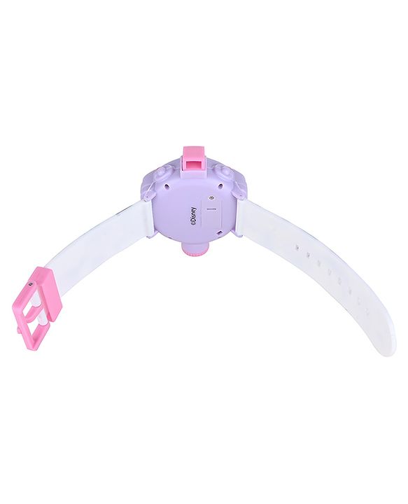 Babyhug Minnie Digital Projector Watch - Purple Pink
