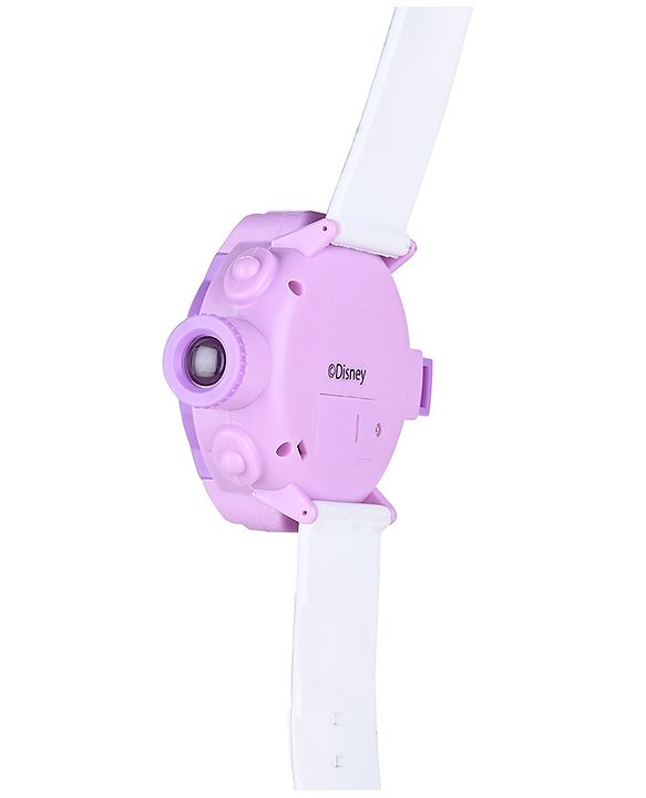 Babyhug Disney Frozen Digital Projector Watch - Purple