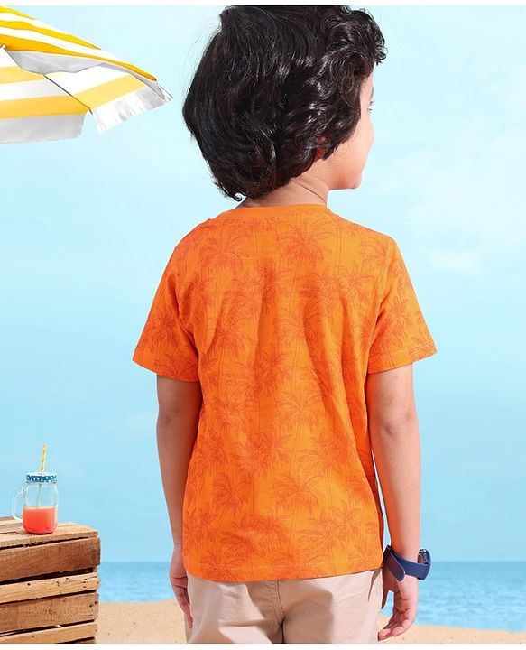 Babyhug Half Sleeves T Shirts Pack of 5 - Multicolour