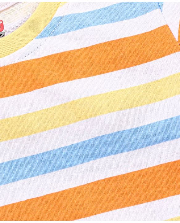 Babyhug Half Sleeves T Shirts Pack of 5 - Multicolour