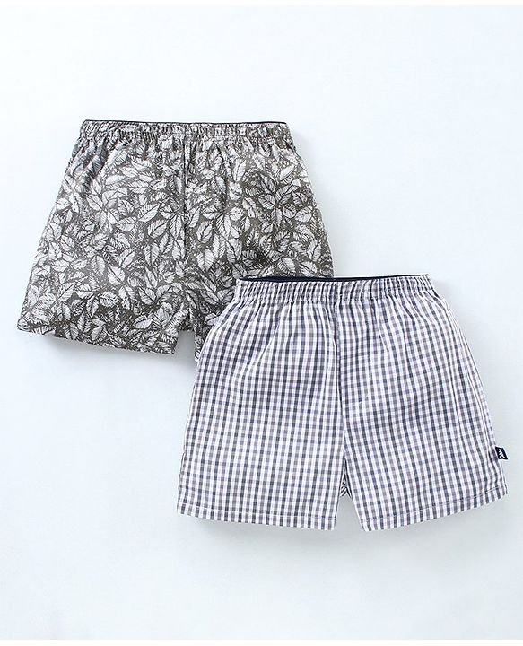 Pine Kids Assorted Boxers Pack Of 2 - Multicolor