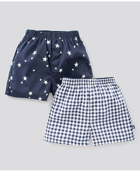Pine Kids Assorted Boxers Pack Of 2 - Multicolor