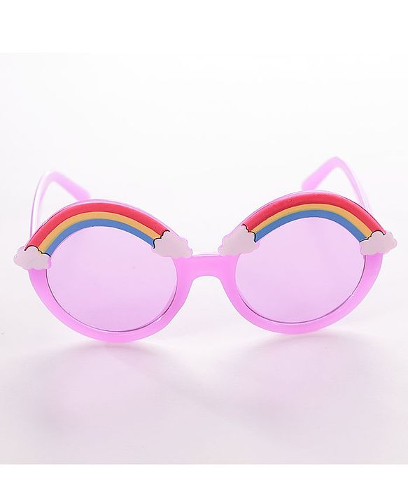 Babyhug Sunglasses - Yellow & Purple