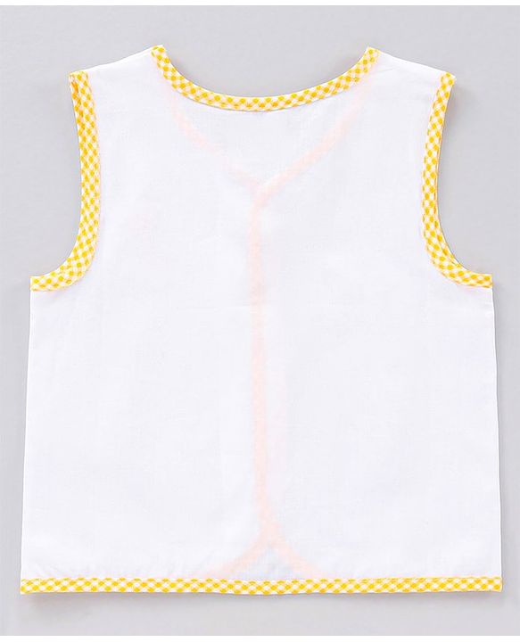 Babyhug 100% Cotton Sleeveless Jhablas Pack of 5 - Multicolor