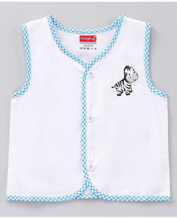Babyhug 100% Cotton Sleeveless Jhablas Pack of 5 - Multicolor