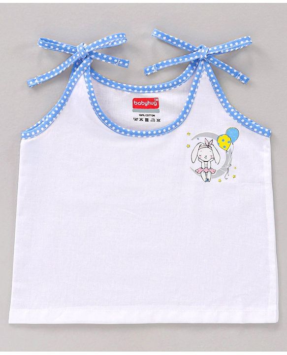 Babyhug 100% Cotton Singlet Jhablas Pack of 5  - Multicolor