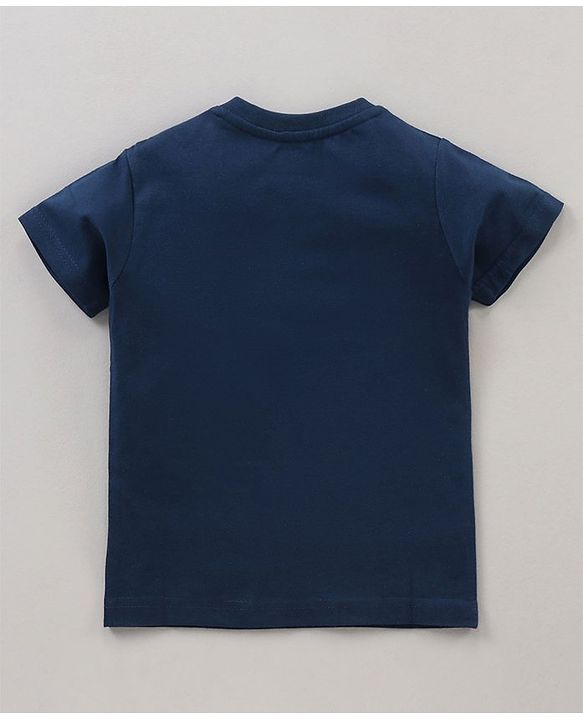Babyhug Half Sleeves T-Shirts Multi Print Pack of 3 - Blue