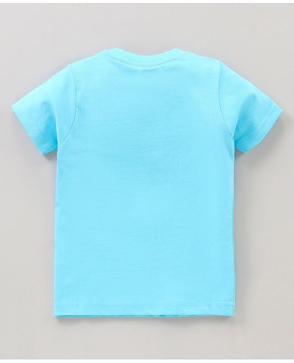 Babyhug Half Sleeves T-Shirts Multi Print Pack of 3 - Blue