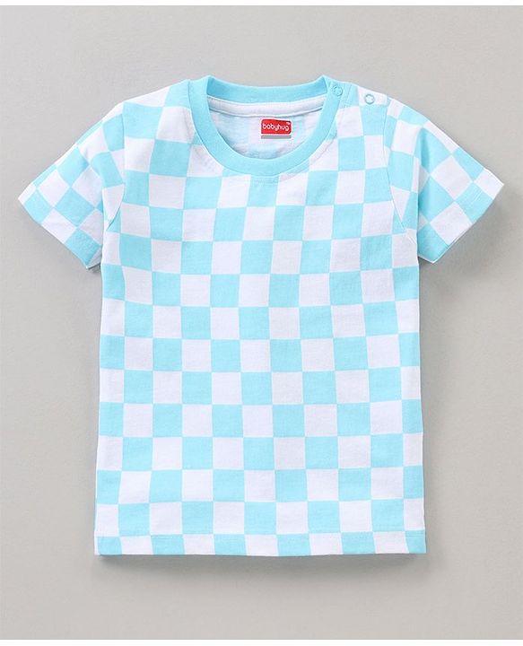 Babyhug Half Sleeves T-Shirts Multi Print Pack of 3 - Blue
