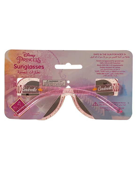 Babyhug Disney Princess Sunglasses  - Pink
