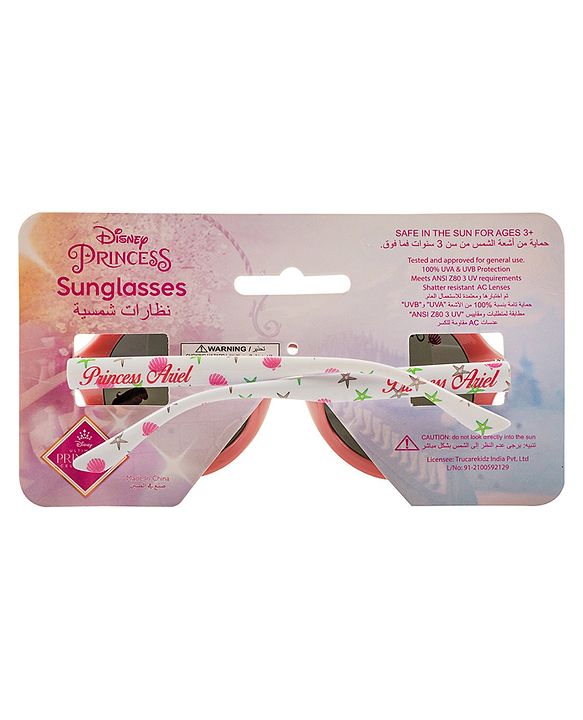 Babyhug Disney Princess Sunglasses Girls - Peach
