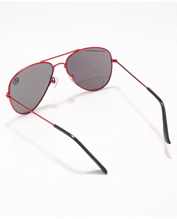 Babyhug Marvel Aviator Sunglasses - Black Red