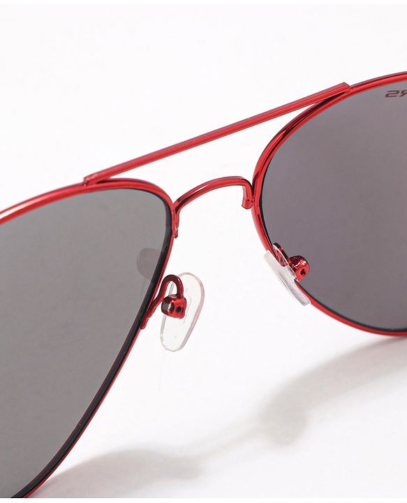 Babyhug Marvel Aviator Sunglasses - Black Red