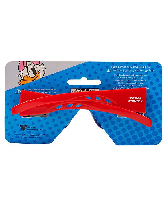 Babyhug Disney Mickey Mouse Sunglasses - Blue