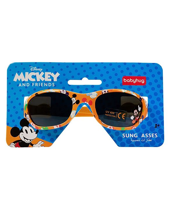 Babyhug Disney Mickey Mouse Sunglasses Boys - Yellow
