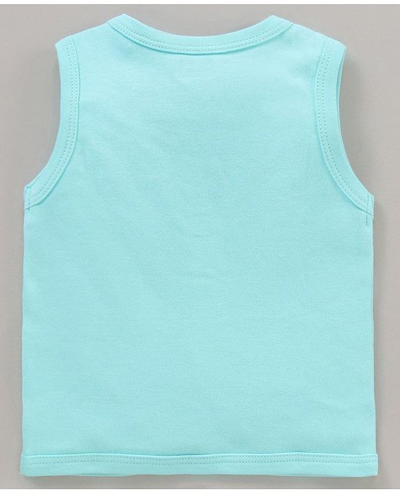 Babyhug 100% Cotton Sleeveless Vests Printed Pack of 5 - Multicolour