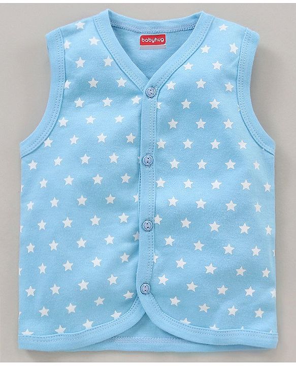 Babyhug 100% Cotton Sleeveless Vests Printed Pack of 5 - Multicolour