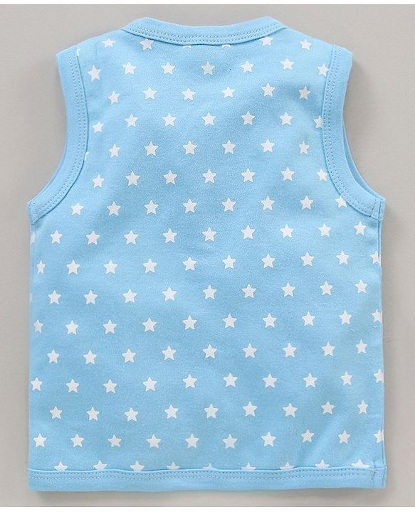 Babyhug 100% Cotton Sleeveless Vests Printed Pack of 5 - Multicolour