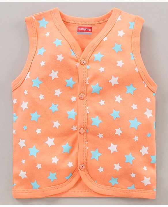 Babyhug 100% Cotton Sleeveless Vests Printed Pack of 5 - Multicolour