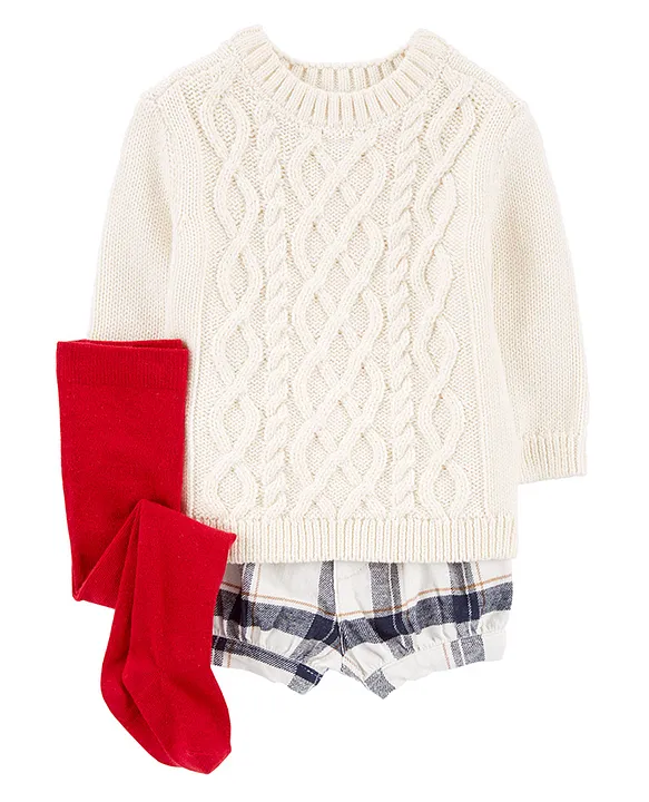 Cable knit sweater short on sale set