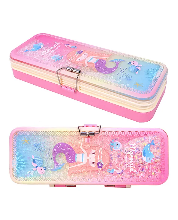 Glitter pencil box discount