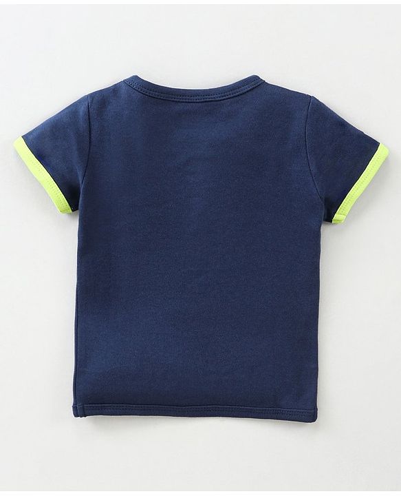 Babyhug 100 % Cotton Antibacterial Vests Pack of 5 - Multicolour