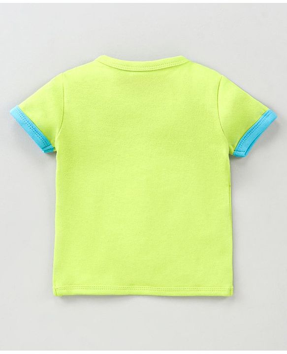 Babyhug 100 % Cotton Antibacterial Vests Pack of 5 - Multicolour