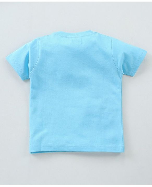 Babyhug Half Sleeves Solid T-Shirts Pack of 3 - Navy Blue Yellow