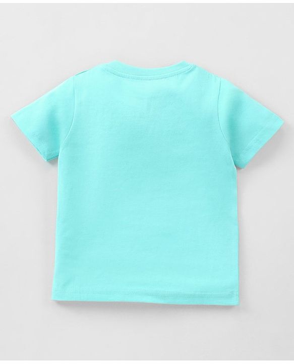 Babyhug Half Sleeves Solid T-Shirts Pack of 3 - Orange Grey Green