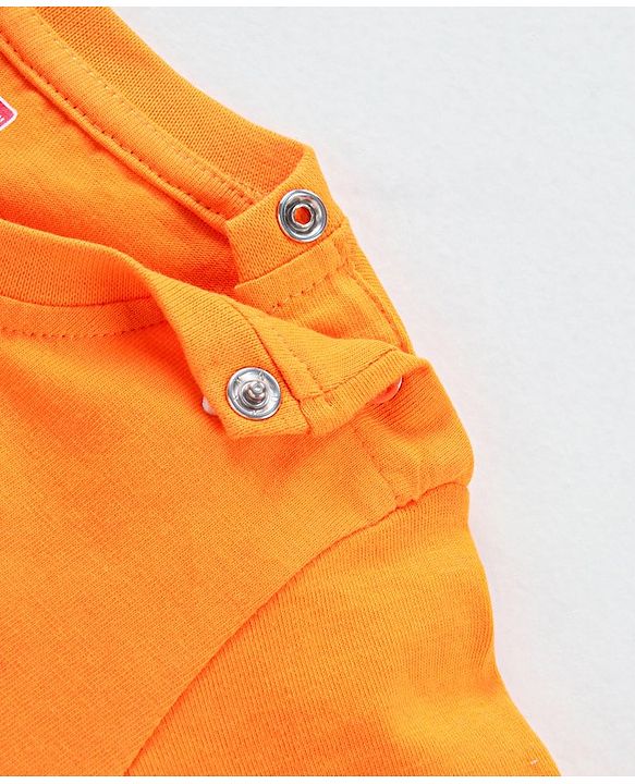 Babyhug Half Sleeves Solid T-Shirts Pack of 3 - Orange Grey Green