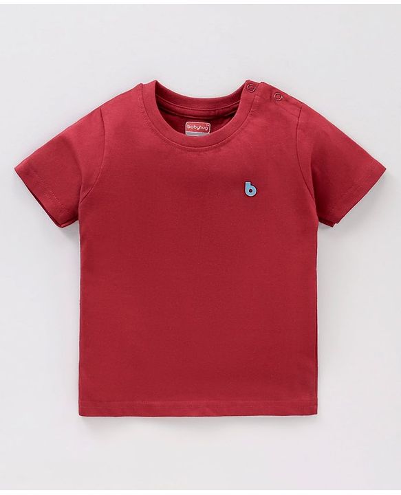 Babyhug Half Sleeves Solid T-Shirt Pack Of 3 - Multicolor