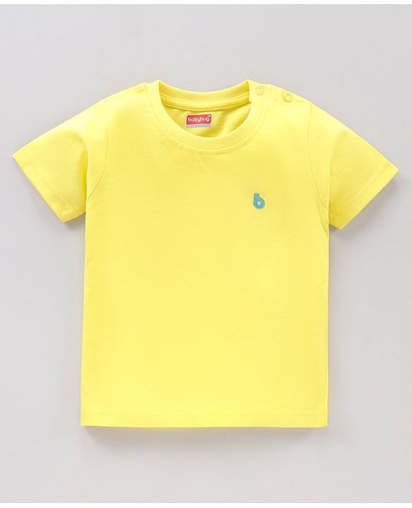 Babyhug Half Sleeves Solid T-Shirt Pack Of 3 - Multicolor